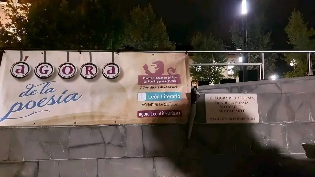 agora poesia leon