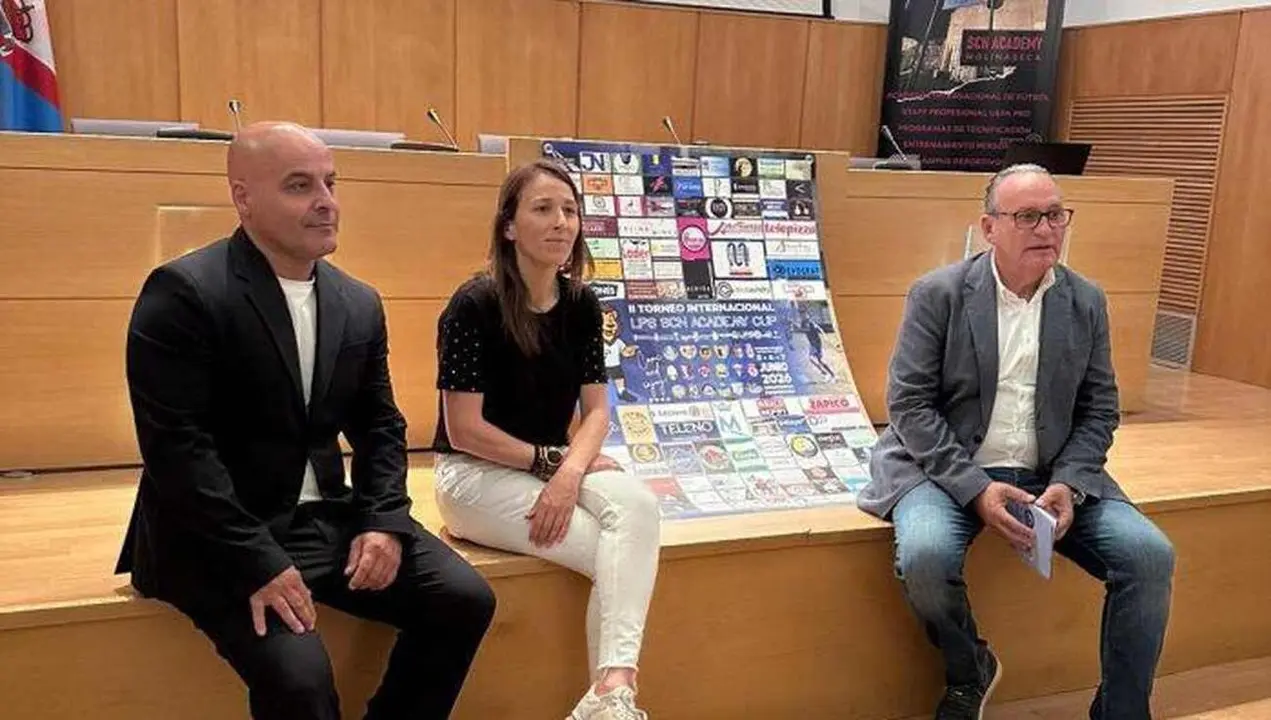Un instante de la presentaci&oacute;n del torneo.