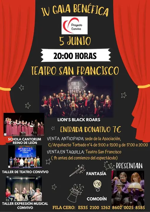 Imagen del cartel promocional de la actividad.