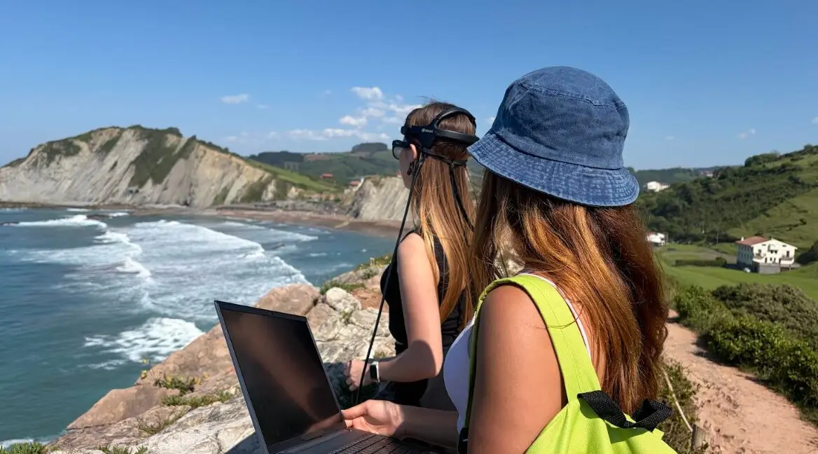 Foto tomada en el transcurso de uno de los estudio en el geoparque.