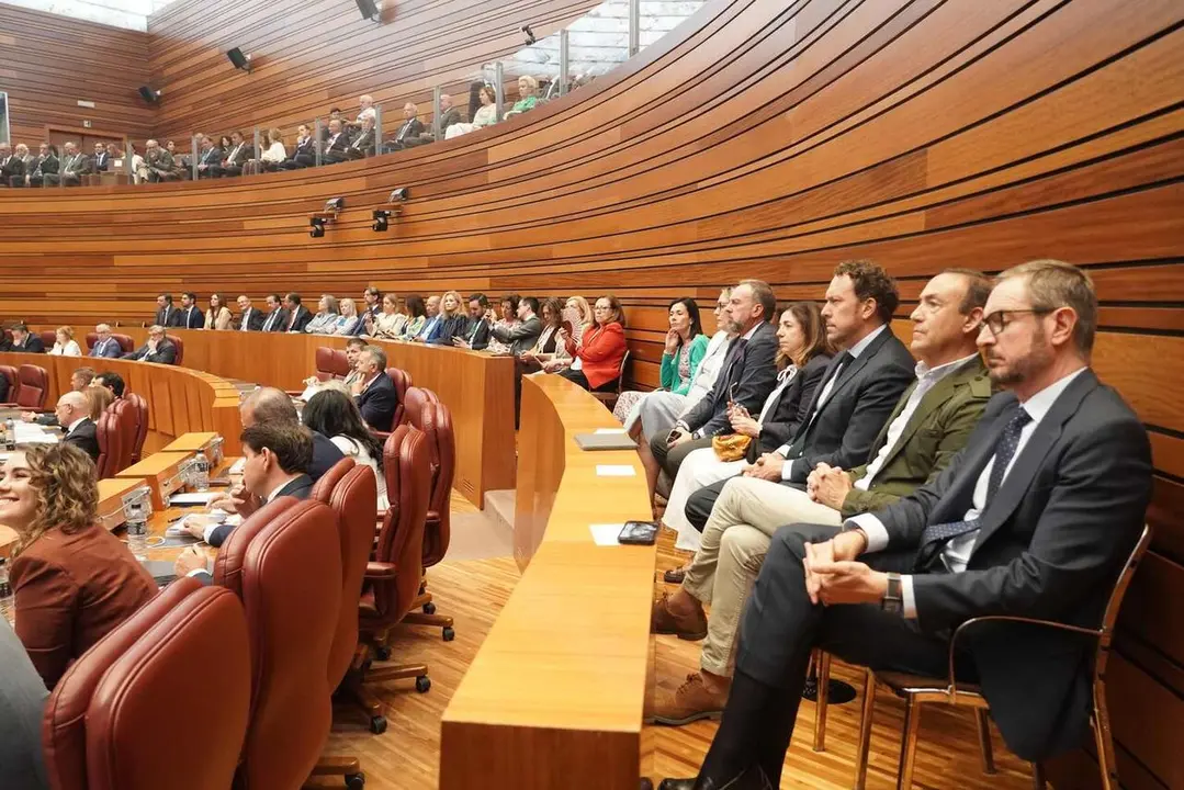 El candidato a la Presidencia de la Junta de Castilla y Le&oacute;n, Alfonso Fern&aacute;ndez Ma&ntilde;ueco, expone su programa de gobierno en las Cortes