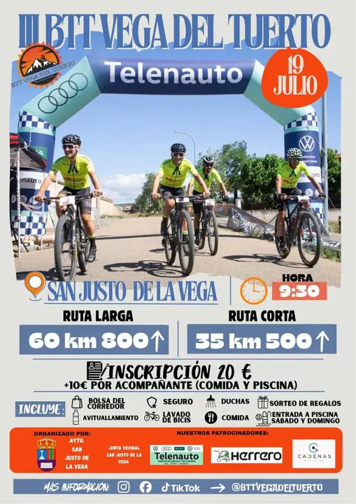 Imagen del cartel promocional de la actividad.