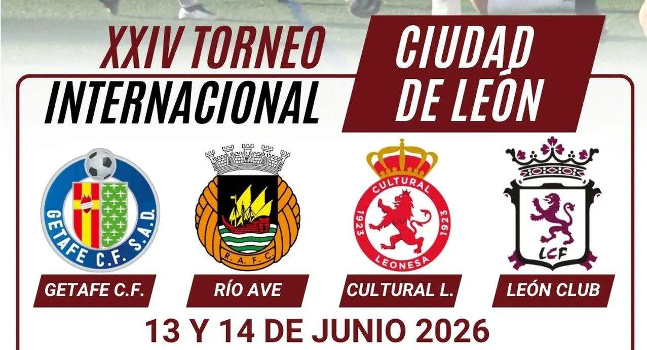 CARTEL DEL TORNEO ciudad de Le&oacute;n