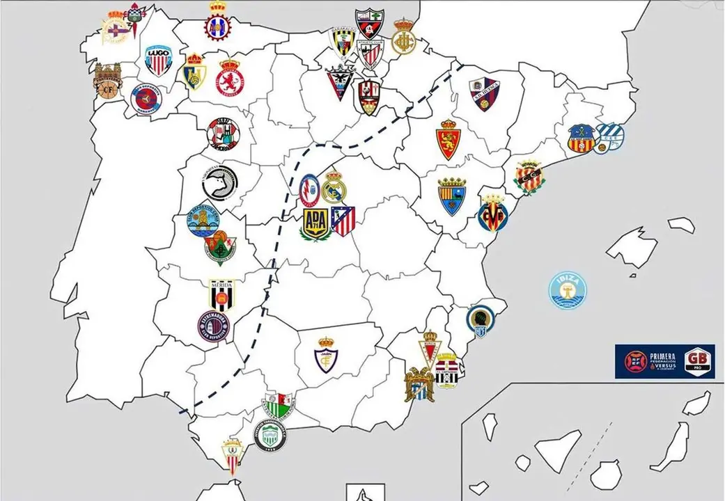 Probable divisi&oacute;n de grupos tras confirmarse los equipos que jugar&aacute;n en Primera RFEF.
