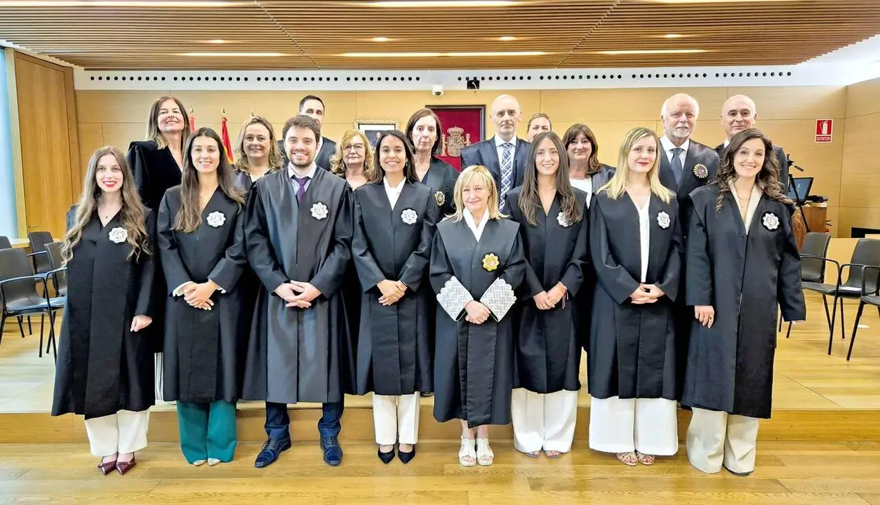 Siete jueces en pr&aacute;cticas juran sus cargos y toman posesi&oacute;n ante la Sala de Gobierno del TSJCyL