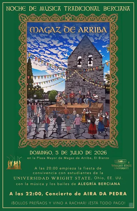 Cartel de las Fiesta Magaz 2026.