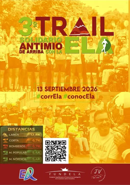 Imagen del cartel promocional de la carrera.