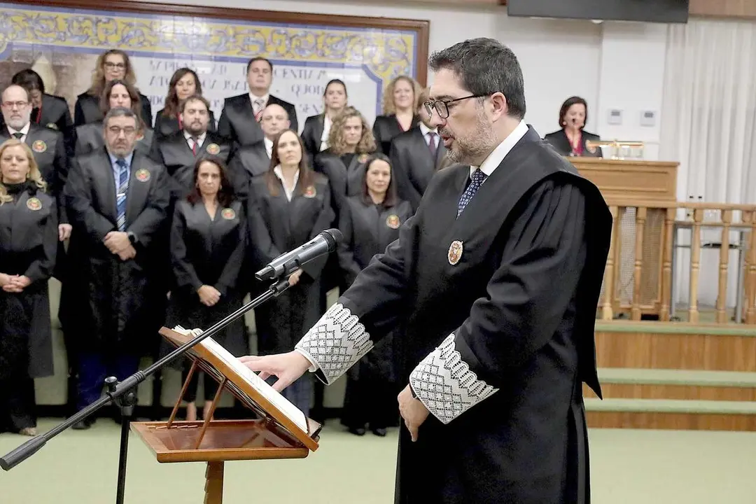 David D&iacute;ez Revilla, decano del Colegio de Abogados de Le&oacute;n.