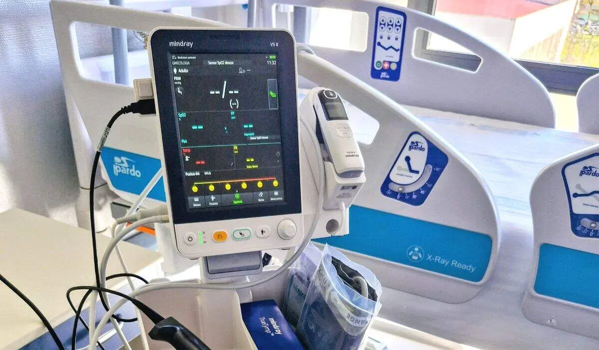 Los nuevos monitores de constantes vitales en el Hospital El Bierzo