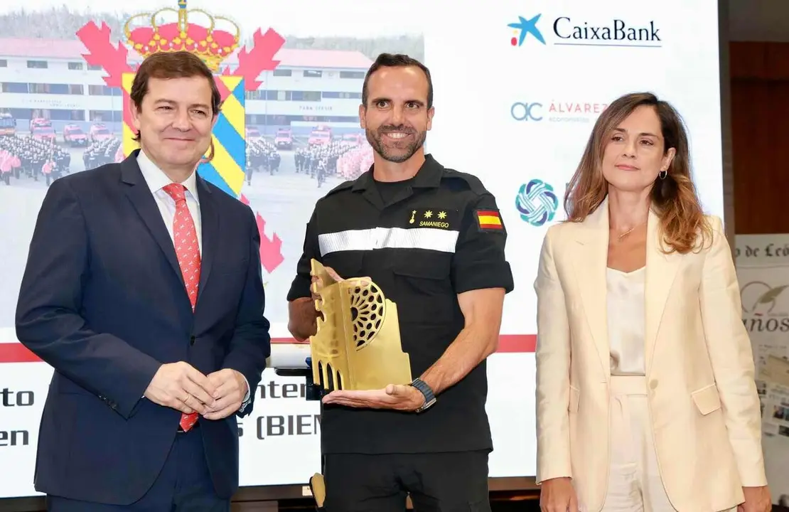 El presidente de la Junta de Castilla y Le&oacute;n, Alfonso Fern&aacute;ndez Ma&ntilde;ueco, participa en el acto de entrega de la XX edici&oacute;n del Premio Diario de Le&oacute;n al Desarrollo Social y los Valores Humanos.