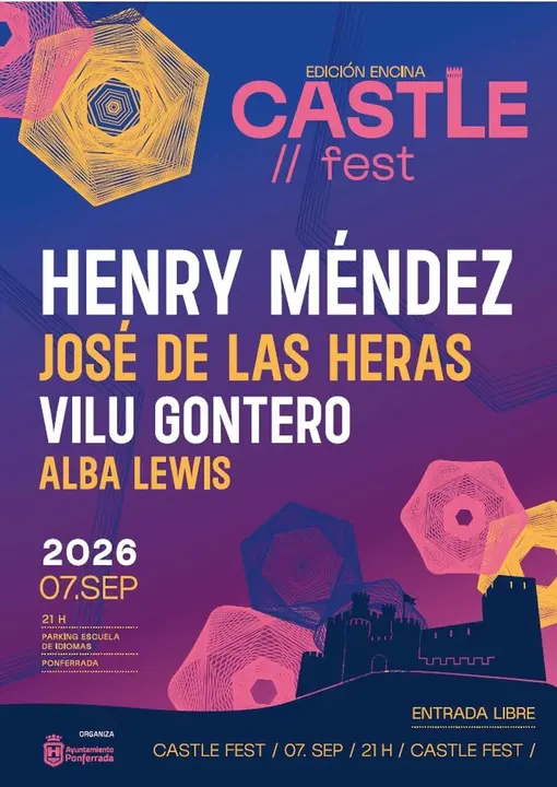 Imagen del cartel promocional del Castle Fest.