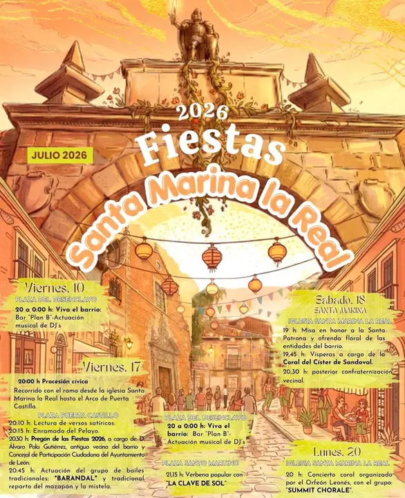 FIESTAS BARRIO SANTA MARINA LA REAL 2026