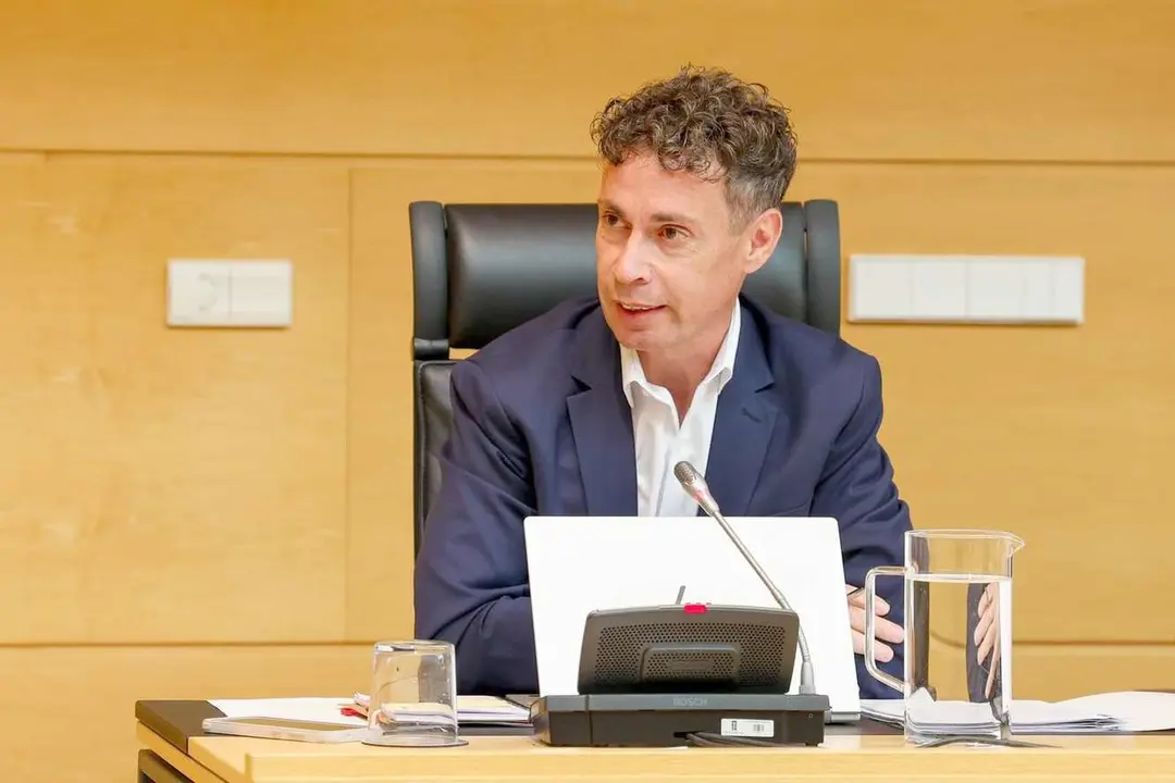 Mario Rivas, durante su comparecencia por la comisi&oacute;n Agricultura.