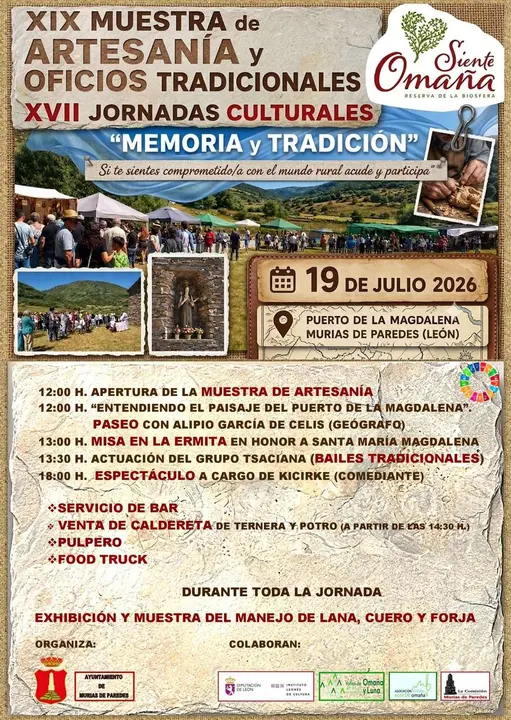 Cartel promocional de la actividad.