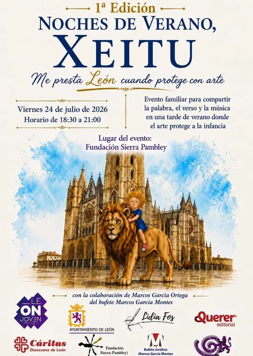 Imagen del cartel promocional de la actividad.