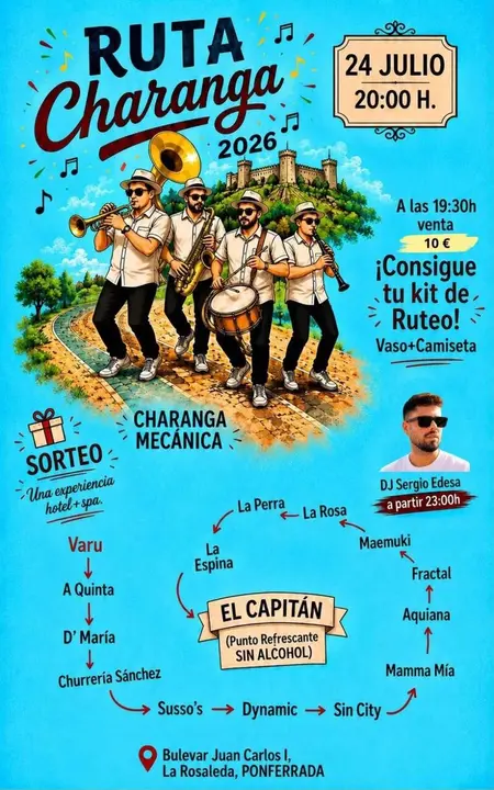 Cartel promocional de la actividad.