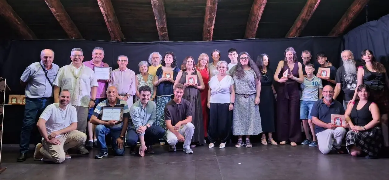 Se trata de teatro, junto al resto de premiados en La Seca.