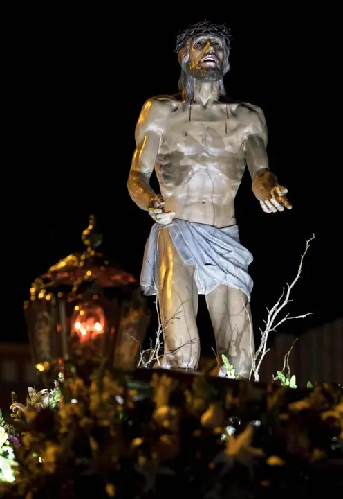 Cristo del Perd&oacute;n, en una fotograf&iacute;a de Mois&eacute;s Garc&iacute;a Mart&iacute;nez.