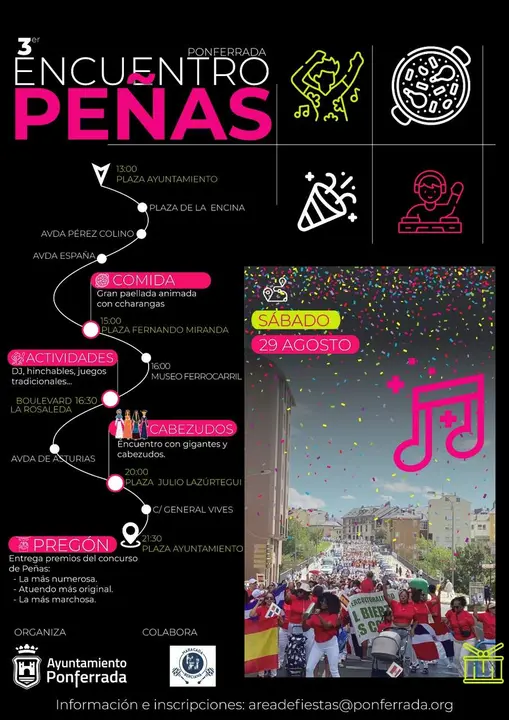 Imagen del cartel promocional de la actividad.