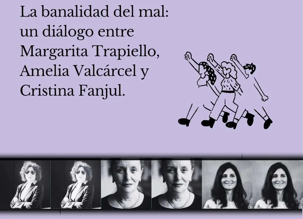 Cartel  de 'La banalidad del mal'.