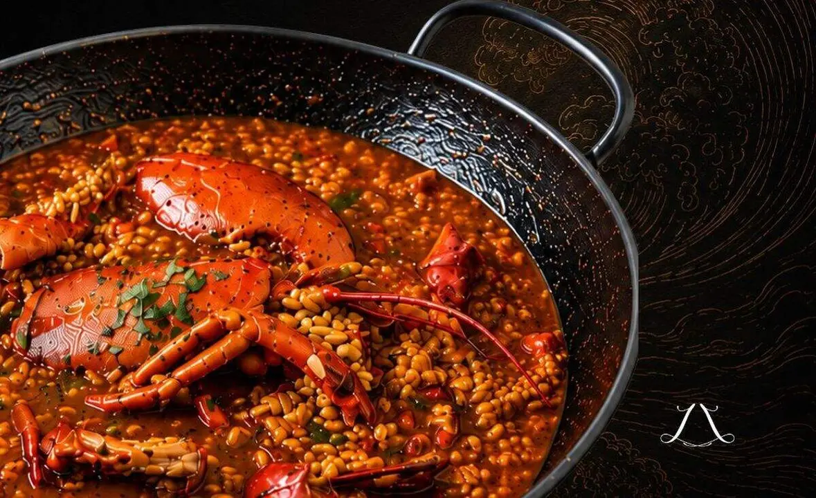 arroz con bogavante lumiere