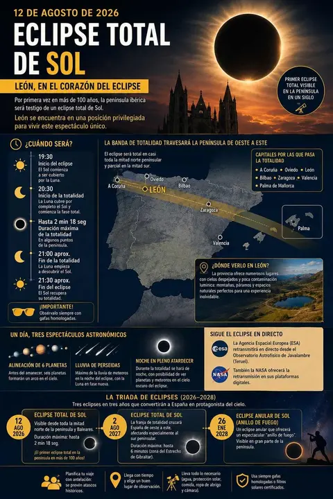 Le&oacute;n eclipse