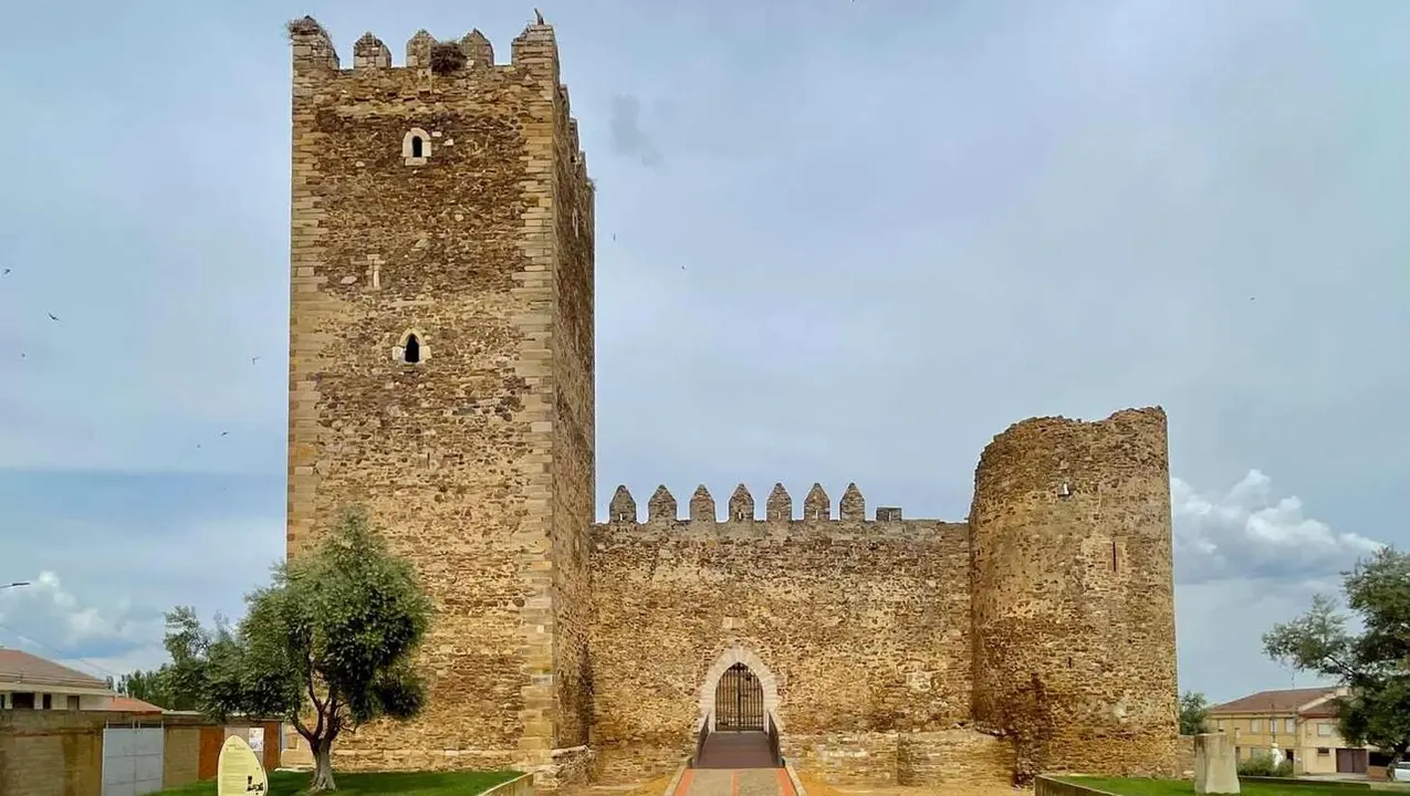 Imagen del castillo de Laguna de Negrillos.