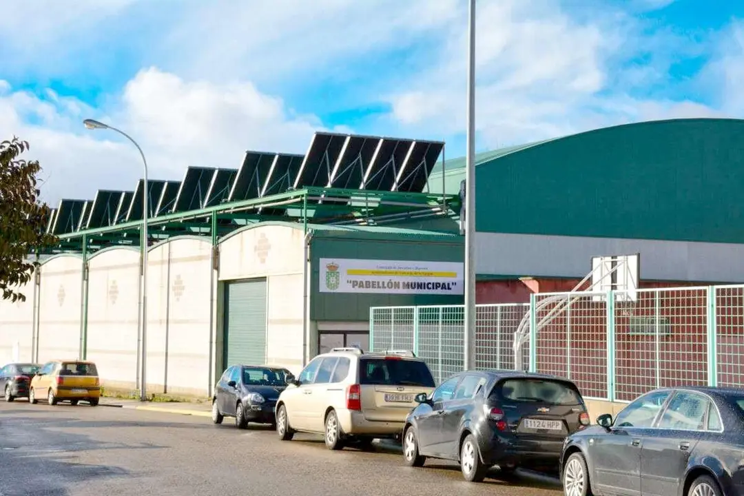 Imagen del pabell&oacute;n cuyas deficiencias son denunciadas por Izquierda Unida (IU).