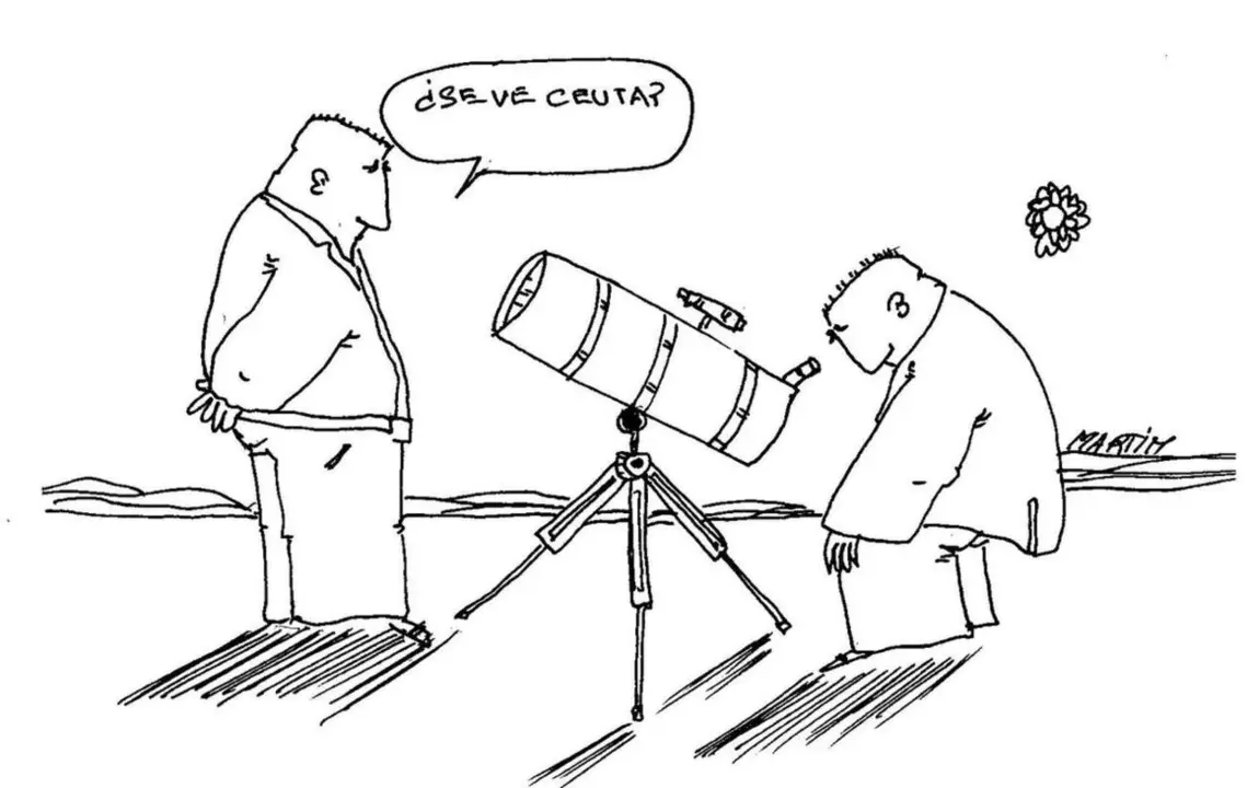 'CEUTA Y EL ECLIPSE'