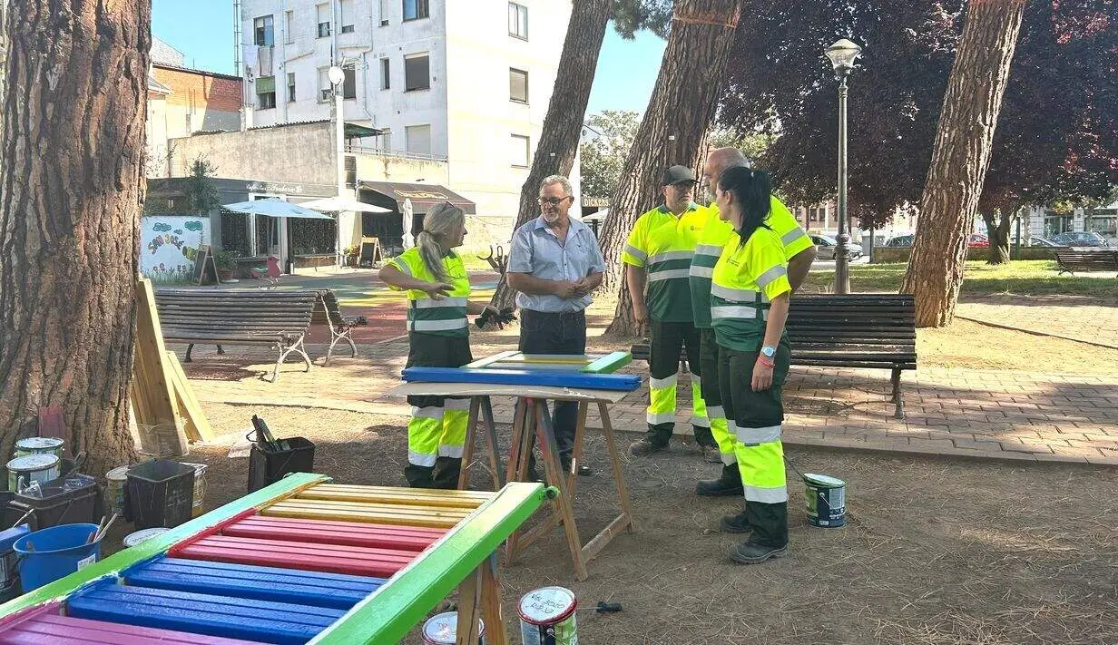 operarios parques y jardines Ponferradas
