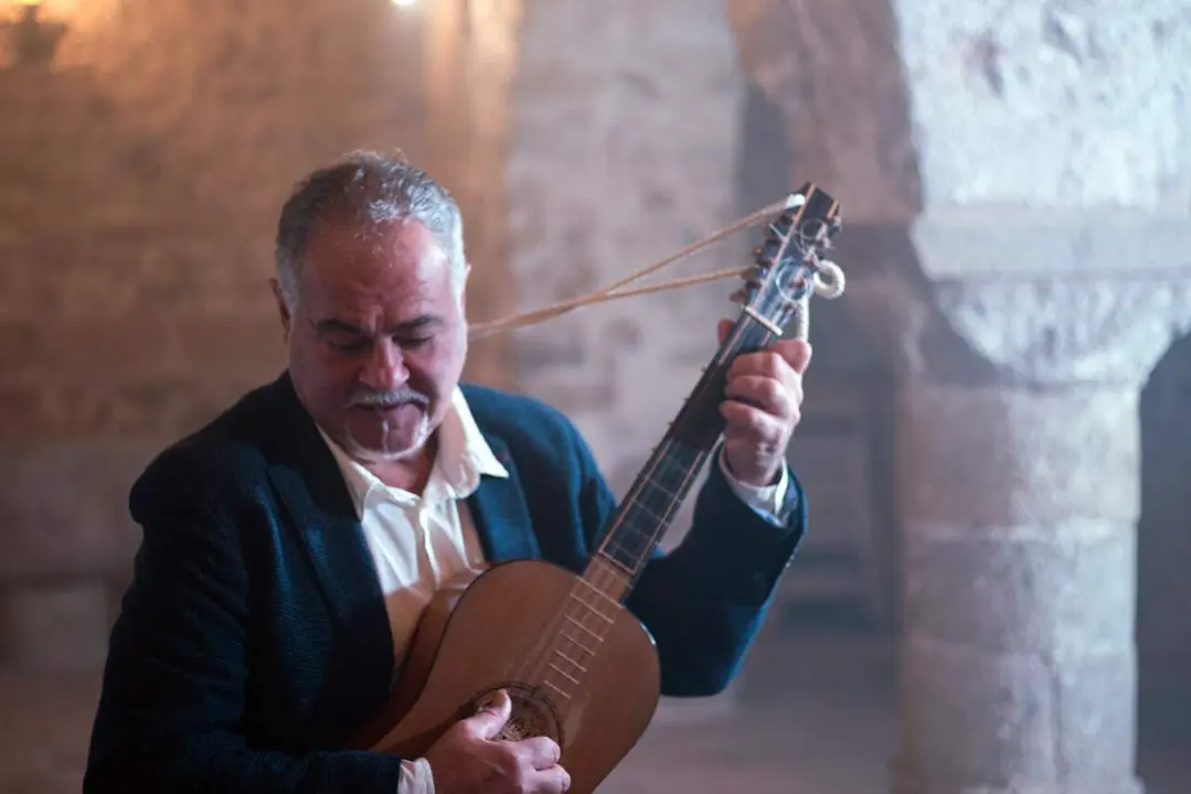 El guitarrista David Murgadas.
