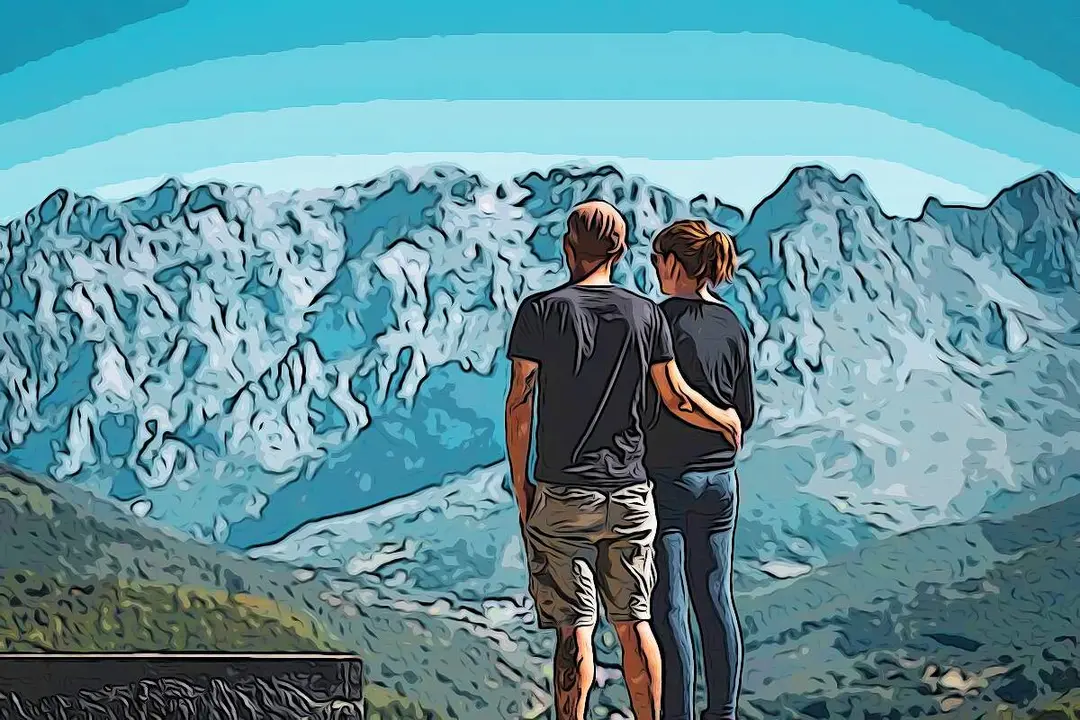 Turistas en el Valle de Valde&oacute;n.