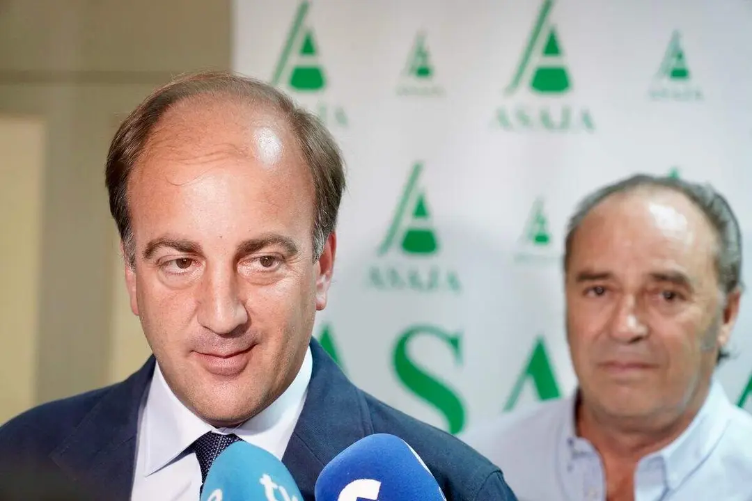 El consejero de Agricultura, Ganader&iacute;a, Medio Rural y Pol&iacute;tica Ambiental, Joaqu&iacute;n Antonio Pino, clausura la Asamblea General de Asaja Valladolid