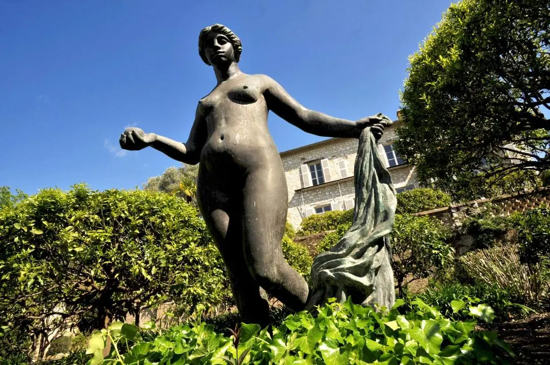 Exterior de la casa museo de  Auguste Renoir en Cagnes-sur-Mer.
