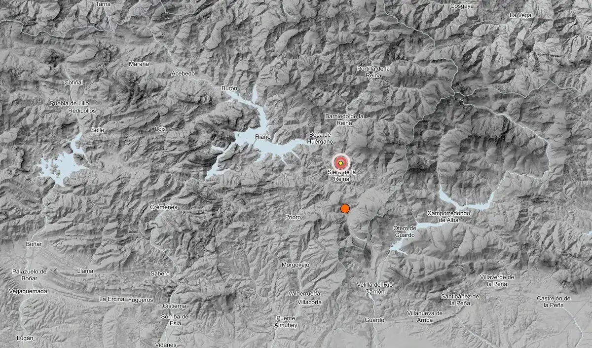 Imagen de una de las zonas en las que se ha detectado el terremoto.