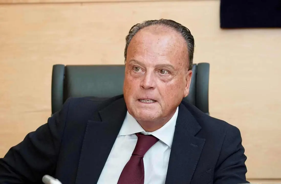 El presidente del Consejo de Cuentas de Castilla y Le&oacute;n, Mario Amilivia, comparece ante la Comisi&oacute;n de Econom&iacute;a y Hacienda de las Cortes para presentar varios informes relativos a la seguridad inform&aacute;tica de diversos ayuntamientos de la Comunidad.