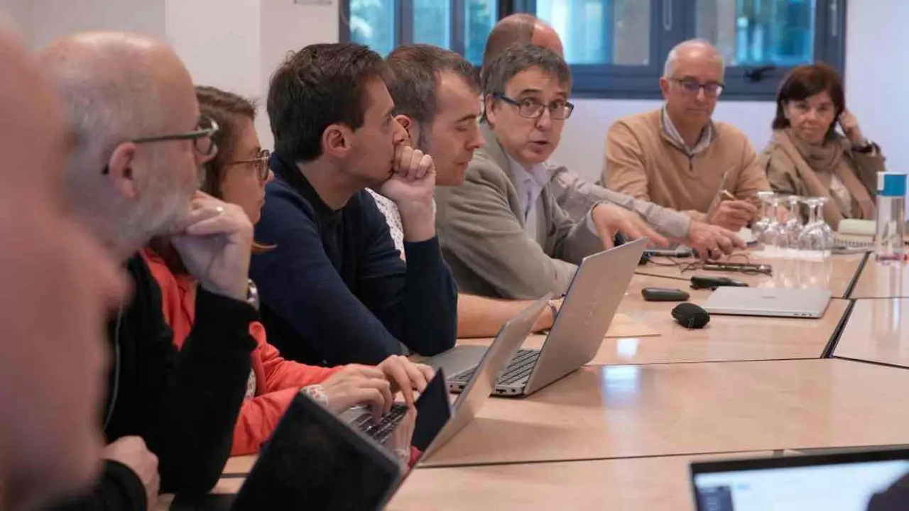 La Universidad de León avanza en la creación de un portal de recursos científicos común para los nueve miembros de la Alianza EURECA-PRO. En la imagen, un instante de las reuniones mantenidas en León.