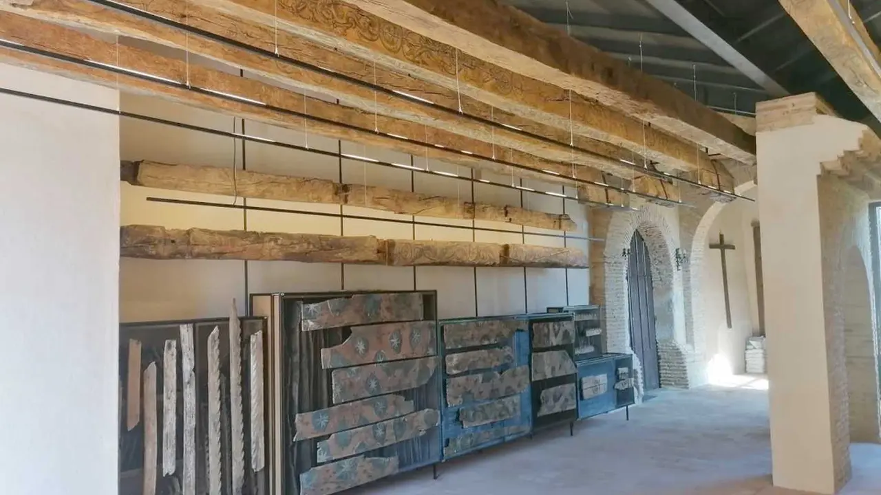 Imagen del Centro de Interpretaci&oacute;n del Artesonado de Vallecillo.