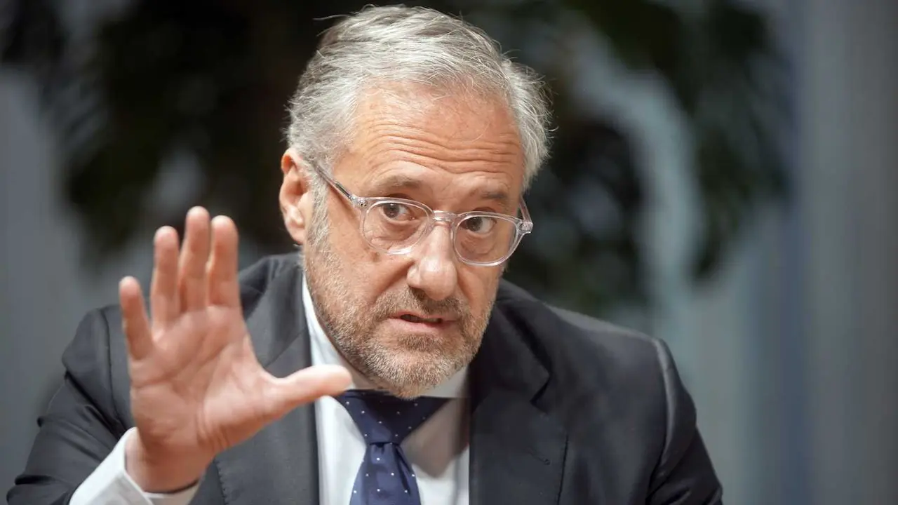 El presidente de las Cortes de Castilla y León, Carlos Pollán.