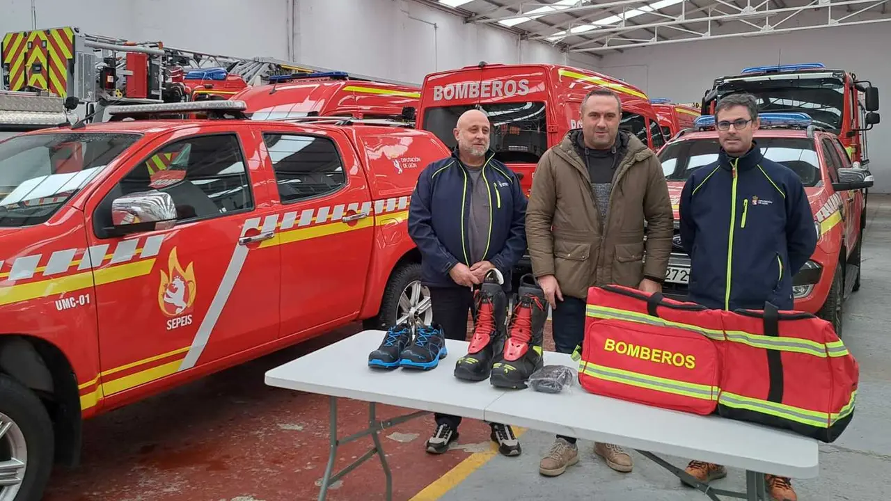 El Sepeis de León recibe nuevo material de seguridad.