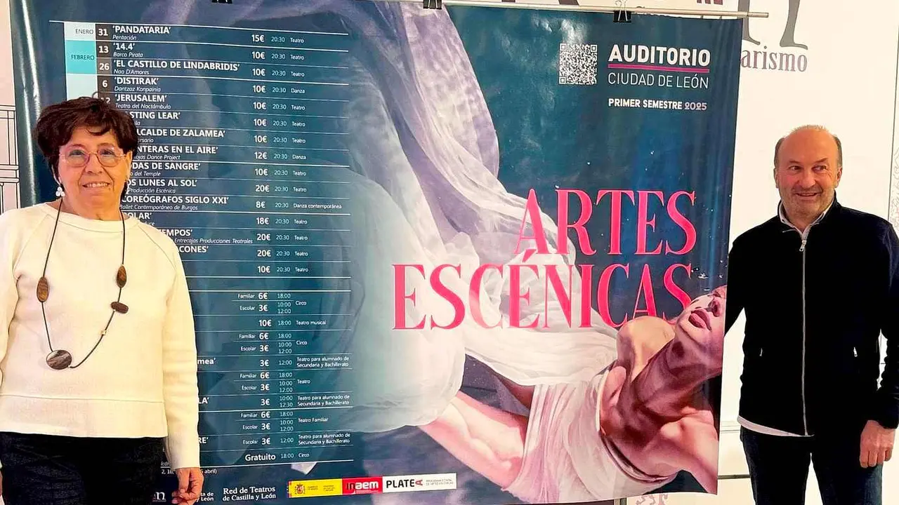 Teatro, danza y circo centran la oferta de artes escénicas para público adulto y familiar que este jueves ha presentado la concejala de Acción y Promoción Cultura, Elena Aguado.