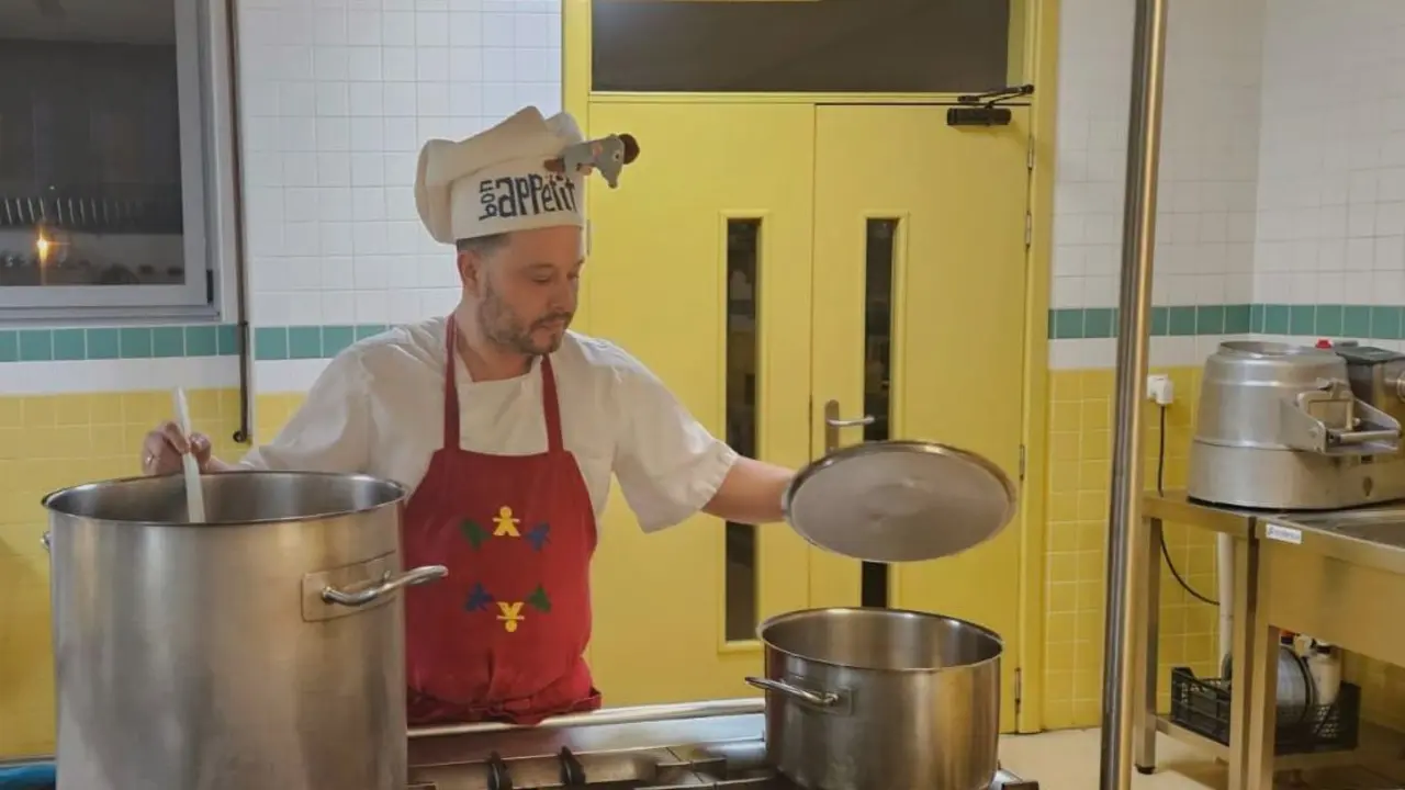 Fernando Oliver, cocinero.