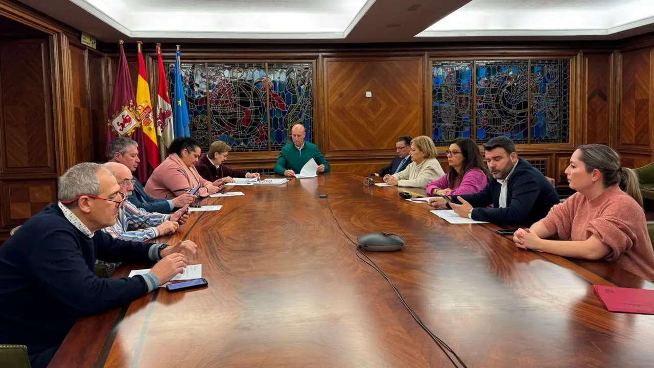 La Junta de Gobierno Local del Ayuntamiento de León celebrada este viernes.