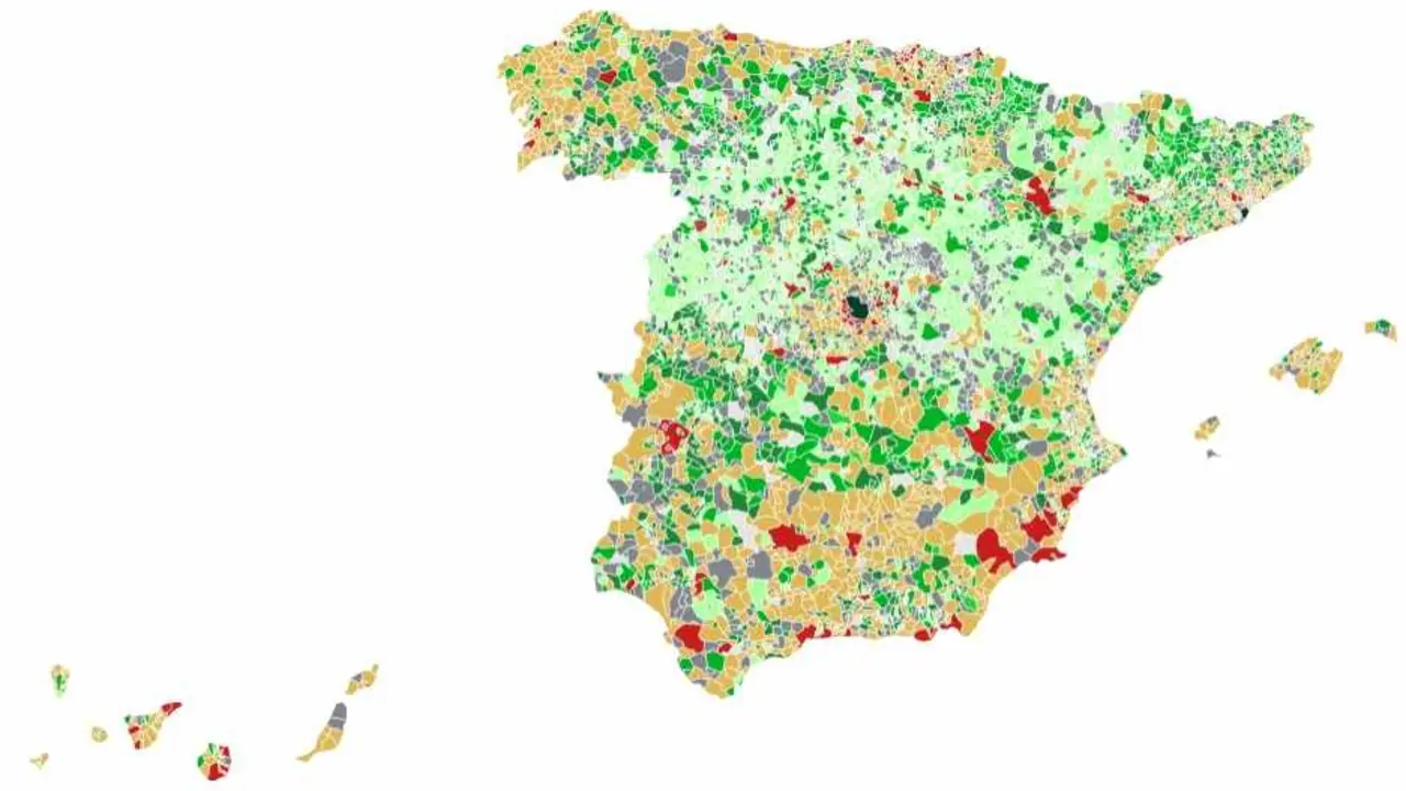 Los sueldos más moderados de alcaldes se concentran de un modo especial en Castilla y León.