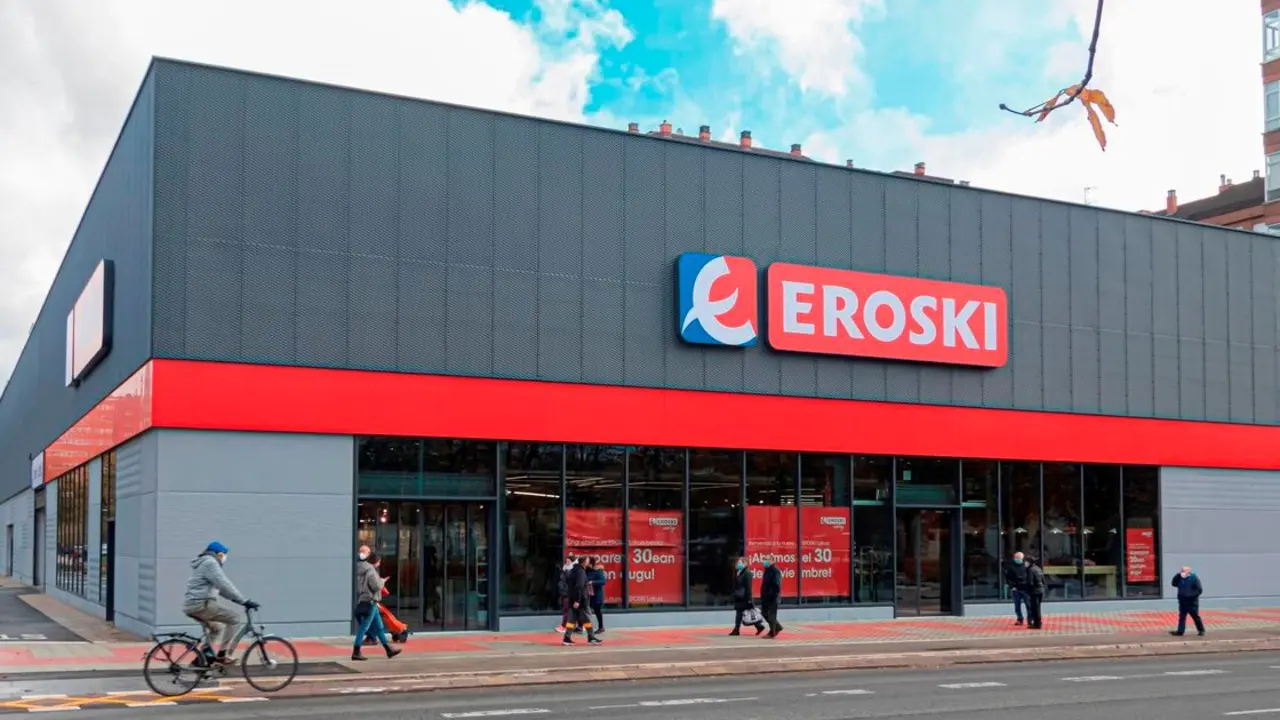 Supermercado del Grupo Eroski.