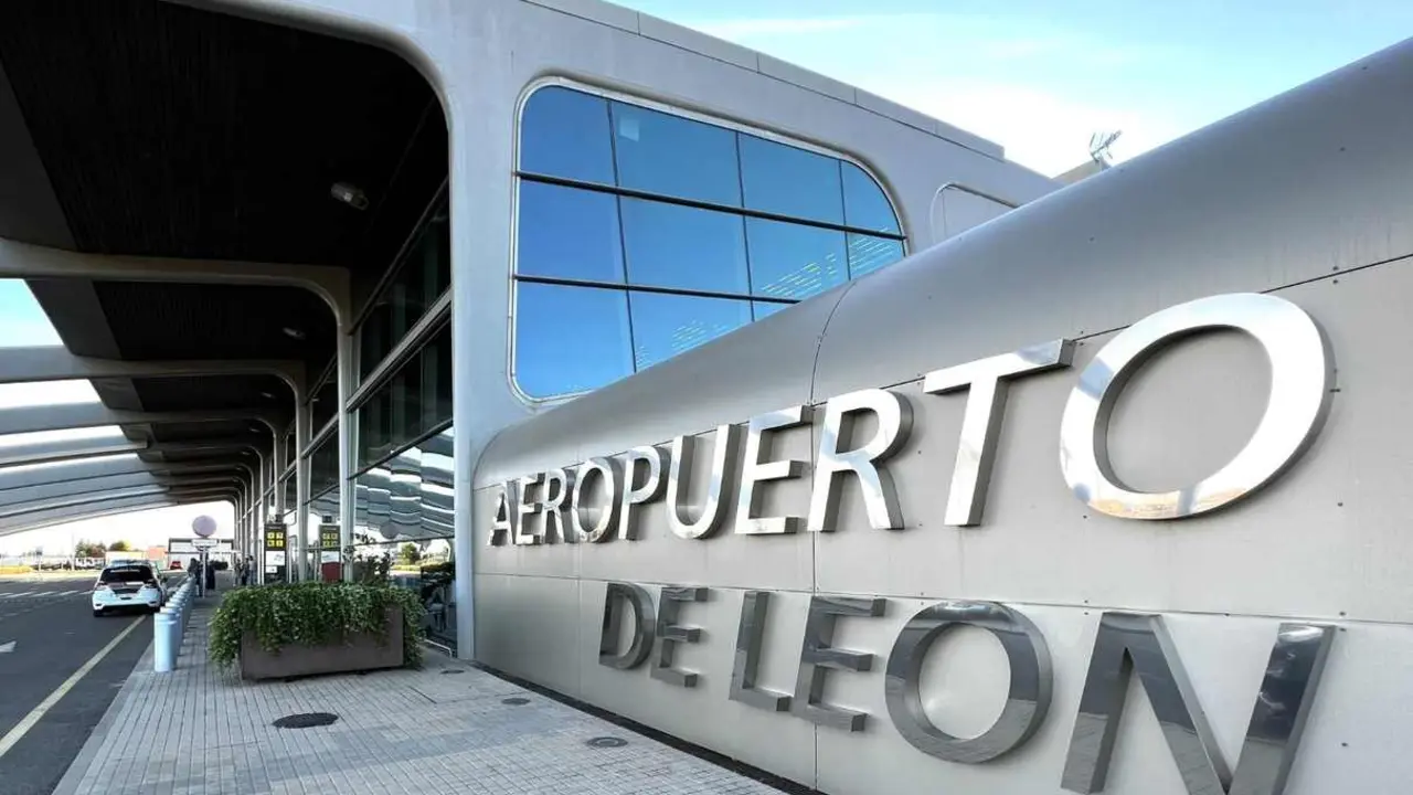 Imagen del Aeropuerto de León.
