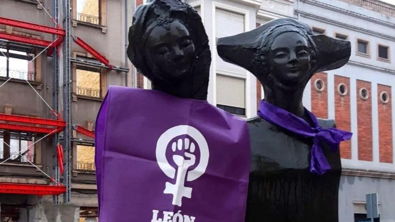 La Plataforma contra la Violencia Machista de León convoca un nuevo 'Lunes sin sol'.