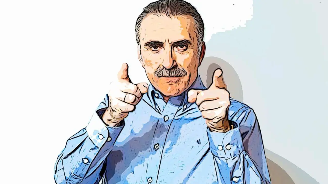 Juan y Medio, durante uno de sus programas.