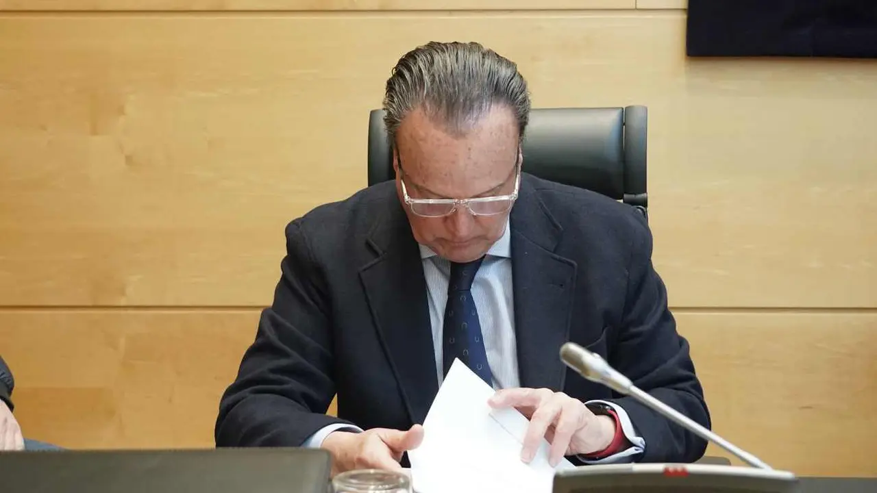 El presidente del Consejo de Cuentas de Castilla y León, Mario Amilivia, presenta para su departe y votación el proyecto del Plan Anual de Fiscalizaciones para el ejercicio 2025.