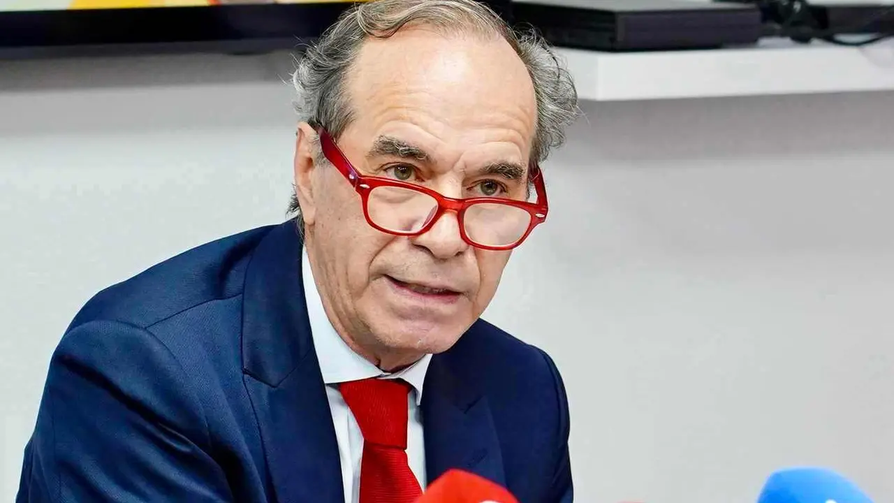 El presidente de la Federación Leonesa de Empresarios, Juan María Vallejo.